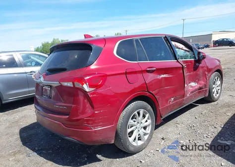 2019 Buick Envision Fwd Preferred из США, поврежденный, VIN LRBFXBSAXKD025375